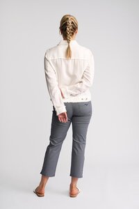 Vassalli Aura Frayed Seams Jacket