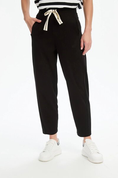 Tirelli Barrel Leg Lounge Summer Pant-shop-by-style-Hello Cyril.