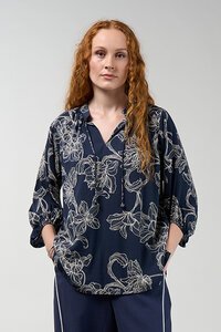 Madly Sweetly Blueprint Blouse