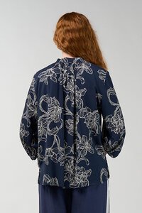 Madly Sweetly Blueprint Blouse