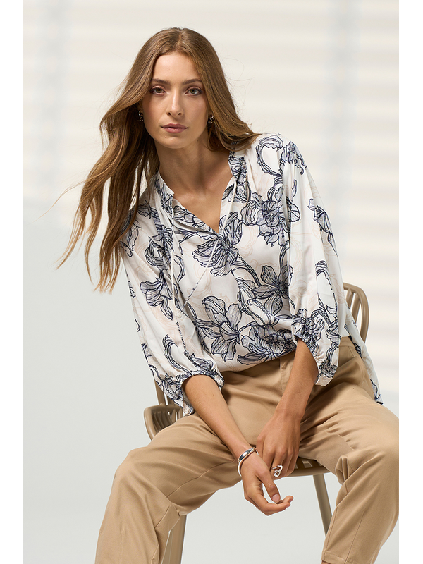 Madly Sweetly Blueprint Blouse
