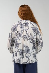 Madly Sweetly Blueprint Blouse