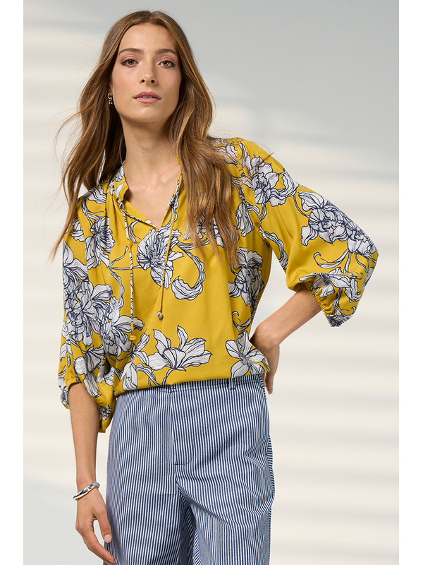 Madly Sweetly Blueprint Blouse