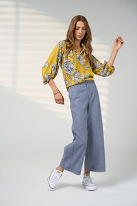 Madly Sweetly Blueprint Blouse