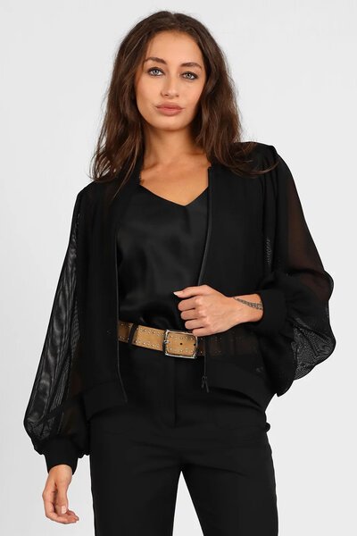 Storm Mesh Long Sleeve Bomber-hc-new-Hello Cyril.