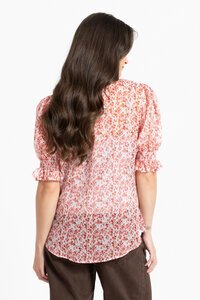 Leila + Luca Scarlett Blossom Honey Blouse