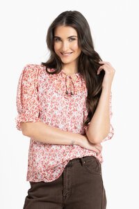 Leila + Luca Scarlett Blossom Honey Blouse