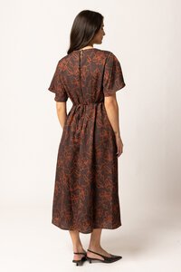 Leila + Luca Walnut Whisper Riviera Dress