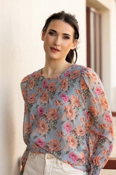Seeking Lola Spring Shimmer Hug Me Top-shop-by-style-Hello Cyril.