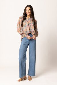 Seeking Lola Spring Shimmer Hug Me Top