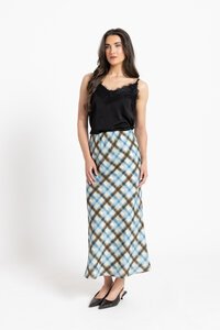 Seeking Lola Harmony Check Willow Skirt