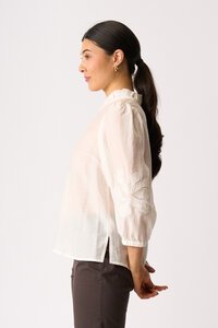 Oh Three Appliqued Blouse