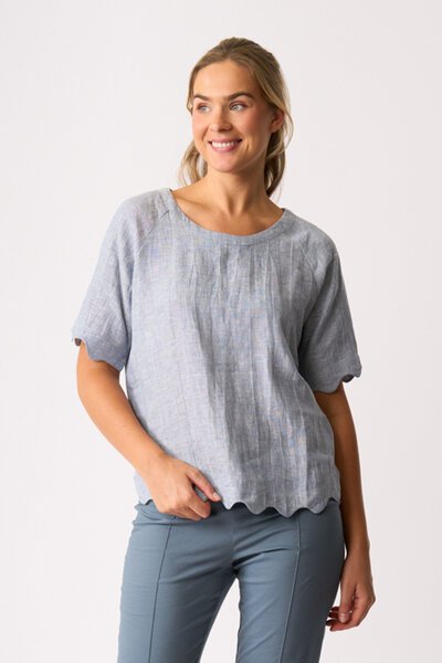 Foil Scalloped Top-28.09.26-Hello Cyril.
