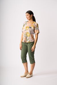 Preen Ruffles & Scoop Hem Top