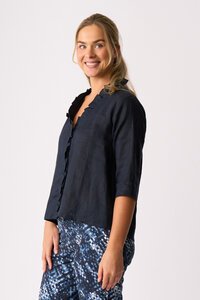 Foil Total Frill Shirt