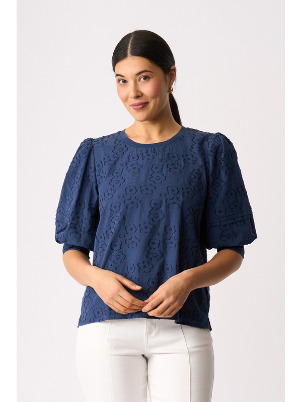 Oh Three Rib & Pleat Top