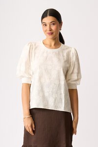 Oh Three Rib & Pleat Top