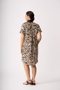 Preen Back Pleat Dress