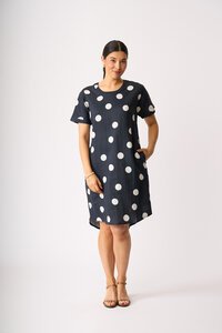 Preen Back Pleat Dress