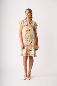 Foil Ruffle Dreams Dress