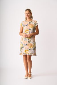 Foil Ruffle Dreams Dress