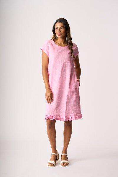 Foil Ruffle Dreams Dress-knee-length-dresses-Hello Cyril.