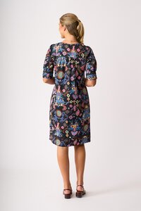 Foil Wave Along Dress