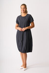 Foil Pleated Maxi Dress