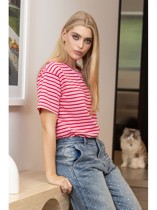 Charlo Charlotte Stripe T-Shirt 