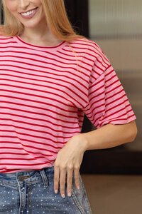 Charlo Charlotte Stripe T-Shirt 