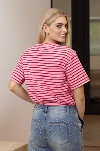Charlo Charlotte Stripe T-Shirt 