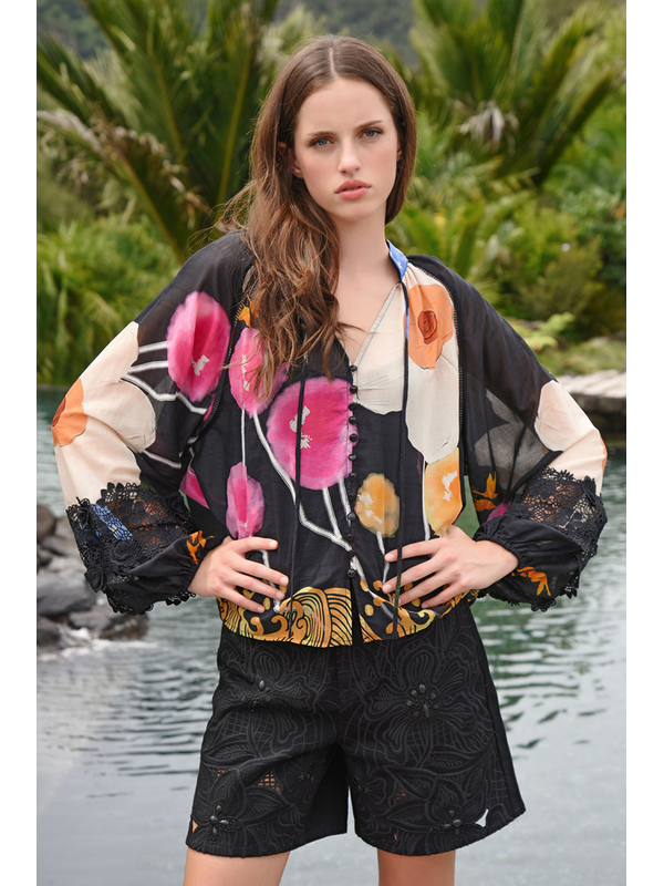 Coop Lace To The Top Blouse