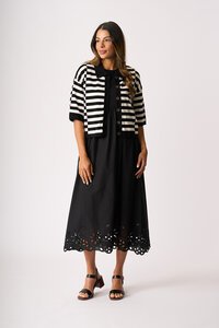 Foil Stepped Cardigan