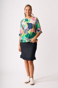 Foil Ruffle Dreams Skirt