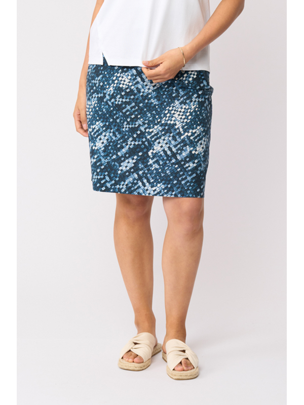 Esplanade Tee-Rific Printed Skirt