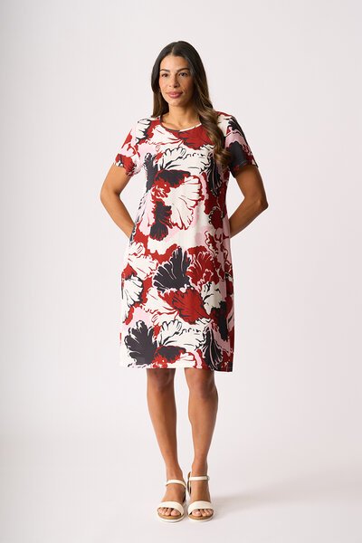 Foil Swing Back Dress-knee-length-dresses-Hello Cyril.