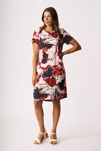 Foil Swing Back Dress