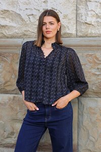 Oddly Polite Brittany Two Blouse