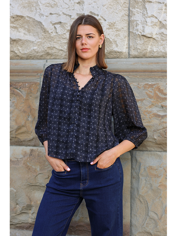 Oddly Polite Brittany Two Blouse