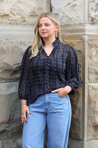 Oddly Polite Brittany Two Blouse
