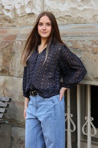 Oddly Polite Brittany Two Blouse