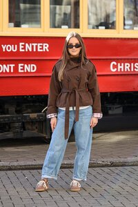 Oddly Polite Hils Cropped Trench