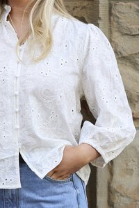 Oddly Polite Emma Lace Blouse