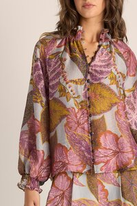 Fate + Becker Daria Shirred Blouse