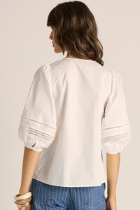 Fate + Becker Freya Lace Trim Blouse