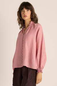 Fate + Becker Lani Shirred Blouse