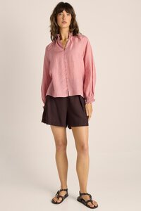 Fate + Becker Lani Shirred Blouse
