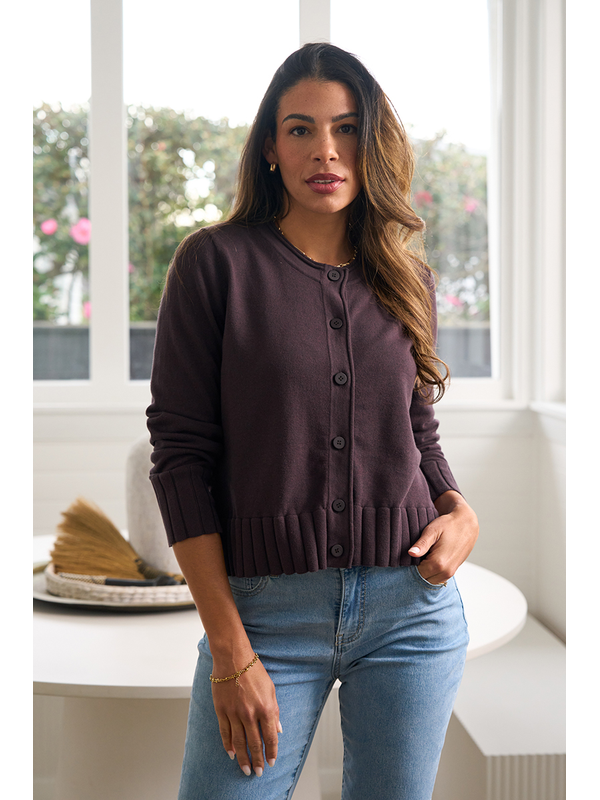 Foil Best Feature Cardigan