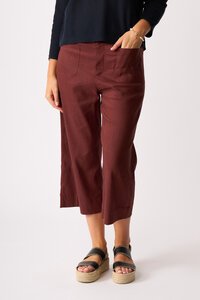 Oh Three Wide Leg Mid Length Pant
