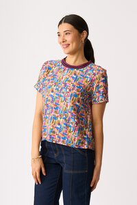 Foil Rib Vibes Top